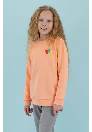 Haribo 300 Kız Çocuk Somon Sweat Somon