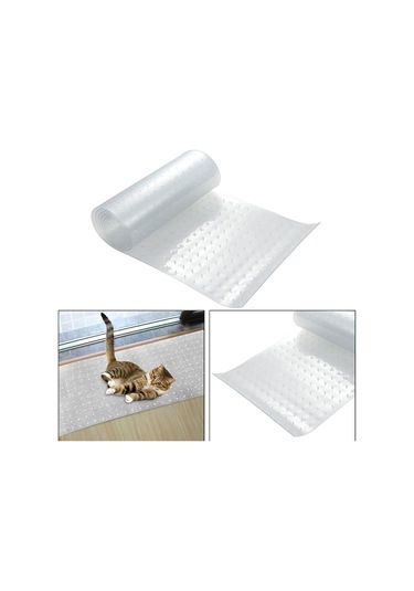 Homyl Kedi Halı Koruyucu Mat Temizle Kediler Çizilmeye 31cmx160cm