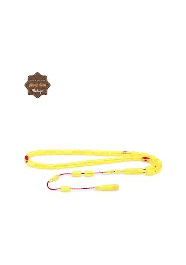 Limon Sarısı Patili Özel Sistemli Orijinal Sıkma Kehribar Tesbih 201025496