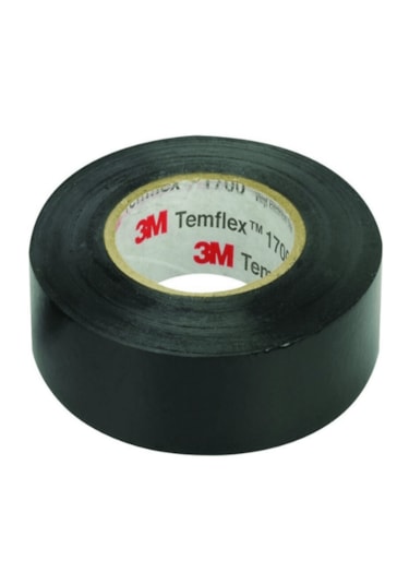 Elektrik İzolasyon Bandı, Siyah - 10 Lu Paket 18 Mm X 9,5m