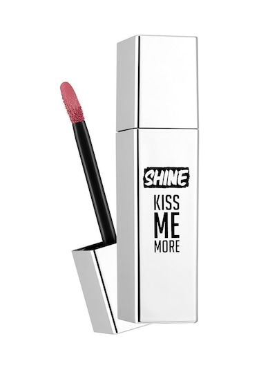 Flormar Shine Kiss Me More Uzun Süre Kalıcı & Parlak Bitişli Likit Ruj 004 Fall Rose