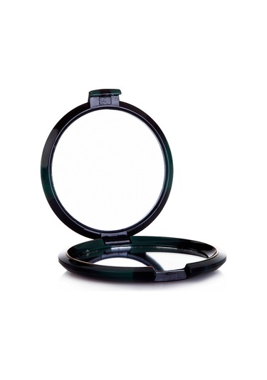 Kozel Extra Lux Kare İkili Çanta Tipi Makyaj Aynası Siyah - Yeşil 66