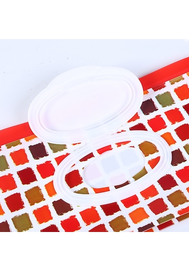 Sones Bebek Eva Islak Mendil Çantası Taşınabilir Çıkarılabilir Hijyenik Islak Mendil Çantası Tüy Diğer