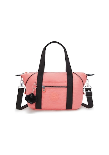 Kıplıng Art Mini Küçük Boy Omuz Çantası Pembe Peach Peace Pembe