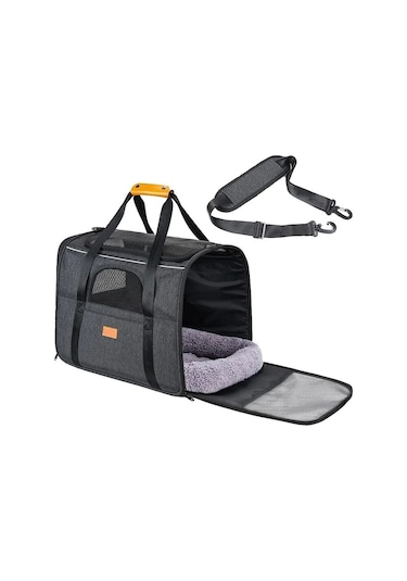 Jialan Taşınabilir Kedi Taşıyıcı, Nefes Su Geçirmez Büyük