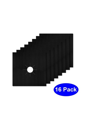 Gaz Sobası 16 Adet Gaz Aralığı Soba Brülör Koruyucuları Çift Kalınlık Isıya Dayanıklı