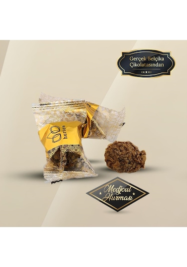 Crispy Çıtır Çikolatalı Fındık Kreması Dolgulu Hurma 200 Gr