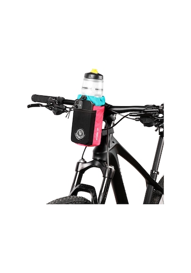 Wheel Up Sh006 Bisiklet Gidon Su Şişesi Tutucu Çanta Watermelon Kırmızı