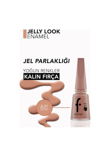 Flormar Jelly Look Coffee With Milk 31 Oje
