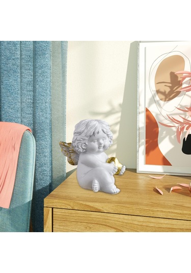 Suntek Magideal Kapalı Bahçe Açık Stil C Için Melek Heykeli Beyaz