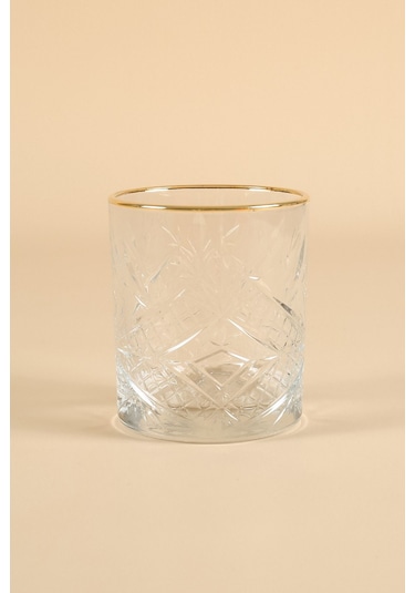 Rakle Lumiere Gold 4'lü Su Bardağı Seti 350 Cc