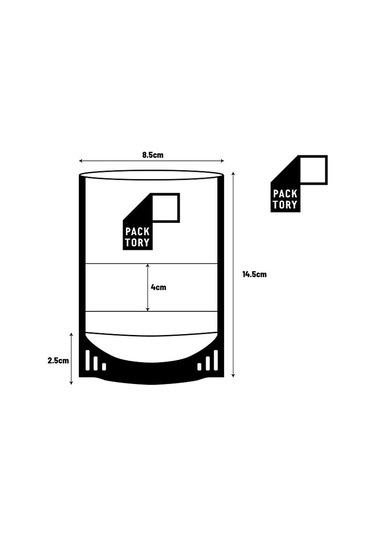 Pencereli Kraft Kilitli Doypack Ambalaj 8,5 X 14,5 + 2,5 Cm. 50 Gr. -50 Adet
