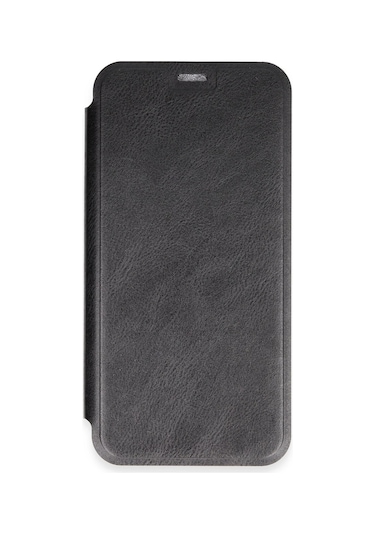 Mey İthalat Apple Uyumlu iPhone 16 Plus Kılıf Flip Cover - Siyah
