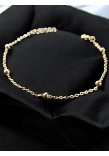 Gold Boncuk Bileklik St005 Gold