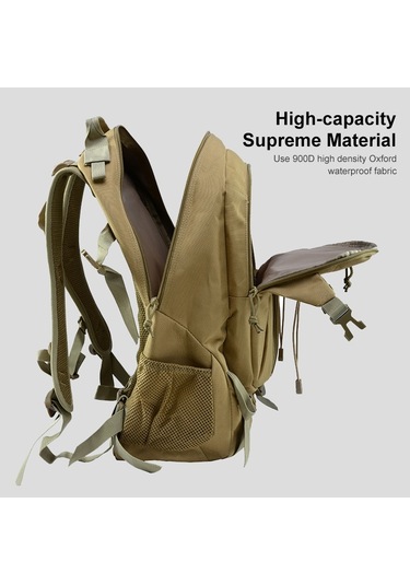 Junsunmay J013 30l Seyahat Açık Molle Sırt Çantası Yürüyüş Çantası Siyah