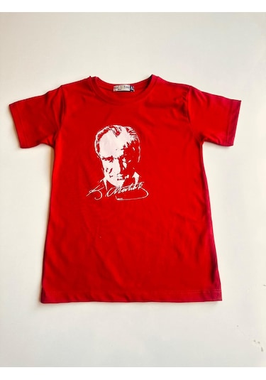 Gala Atatürk Baskılı Çocuk Tişört 001