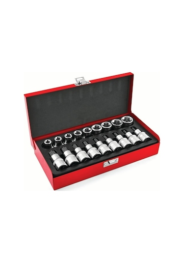 Dht 1/2 Torx Lokma Seti İç Dış 18 Parça