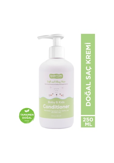 Babyton Bebek ve Çocuklar İçin Doğal Saç Kremi
