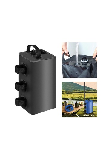 Dolıty Gölgelik Su Ağırlık Çantası Katlanır Bacak Siyah-20-l 20 L Çok Renkli