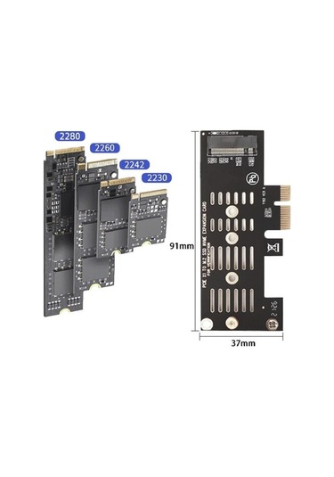 Ancheyn Pci-e Express 3.0 To Nvme Ssd M.2 M Key Çevirici Kart 5225