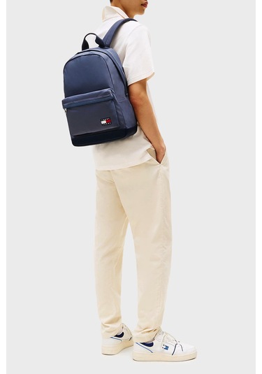Tommy Jeans Erkek Sırt Çantası Am0am13400 Ppf Lacivert Lacivert