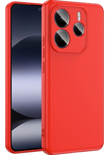 Biriva Home Redmi Note 14 5g Kılıf Mara Lansman Kapak - Koyu Yeşil Yeşil