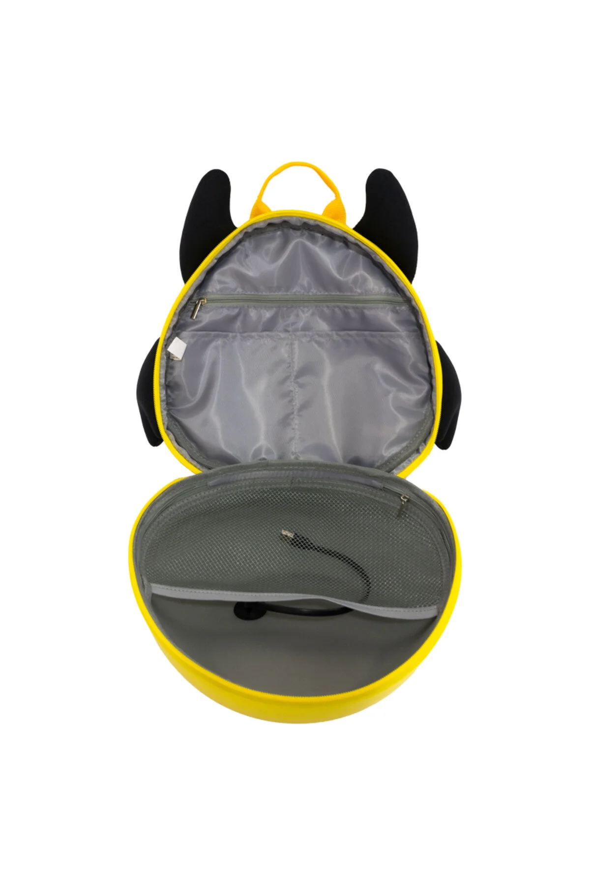 Ed Ekranlı Sevimli Canavar Çocuk Sırt Çantası Işıklı Ve Akıllı Tasarım Pembe