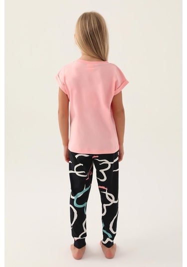 Roly Poly 3399 Garson Sweet Kız Çocuk Pijama Takımı 001