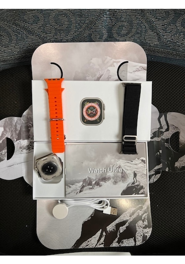 Watch 8 Ultra Gs Uyumlu Ultra 8 49mm Kasa Vidalı 2.05 Tam Ekran