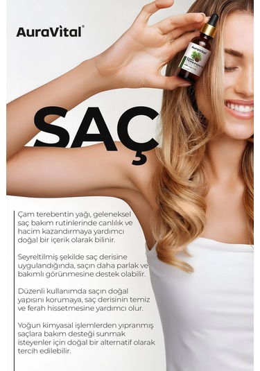 Çam Terebentin Yağı 30 Ml %100 Saf Ve Doğal 30 ML