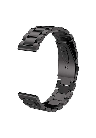 Gear S3 (22Mm) Krd-04 Metal Kordon-Siyah