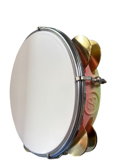 Fasıl Tefi Profesyonel Carbon Gökkuşağı Rengi Kasnak Beyaz Film