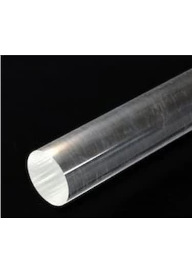 Pleksi Şeffaf Çubuk Yuvarlak