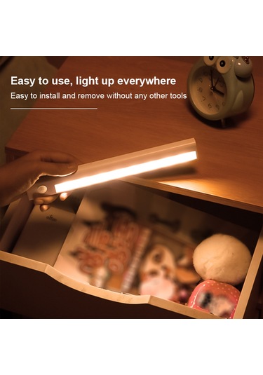 Vkemall Led Hareketli Sensörlü Gece Lambası, Pili Dışarıda, Manyetik Tutuculu, Beyaz Işık, Mutfak-koridor-üstü Dolap Işığı, 3-5m Algılama Mesafesi Vkemall Led Hareketli Sensörlü Gece Lambası, Pili Dışarıda, Manyetik Tutuculu, Beyaz Işık, Mutfak-koridor-üstü Dolap Işığı, 3-5m Algılama Mesafesi