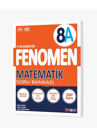 Fenomen Yayınları 8.sınıf Matematik A Soru Bankası