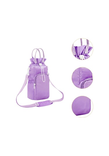 Suntek Su Şişesi Taşıyıcı Dış Hava Aktiviteleri İçin Mor