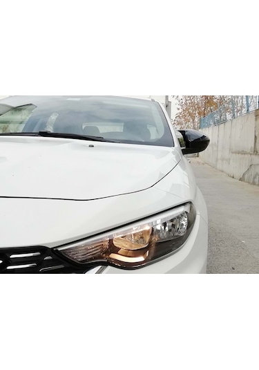 Egea Batman Yarasa Ayna Kapağı Piano Black / 2015 Sonrası