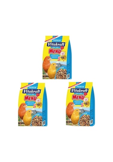 Vitakraft MENU Premium Kanarya Yemi 500 gr X 3 ADET