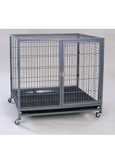 Semeglbl Dayang Köpek Kafesi Galveniz Teker.95x57x87