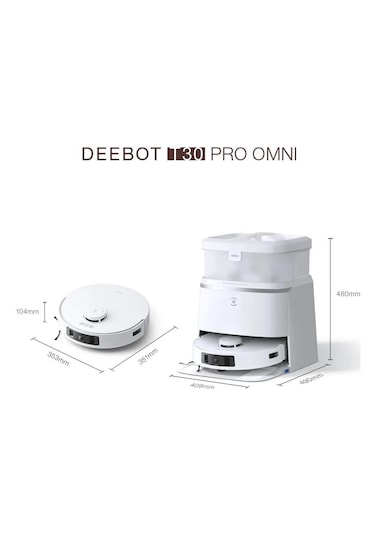 Ecovacs Deebot T30 Pro Akıllı Robot Süpürge ve Paspas