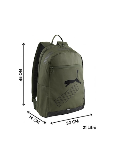 Puma Phase Backpack Iı Hacim: 21 Litre Sırt Çantası Haki