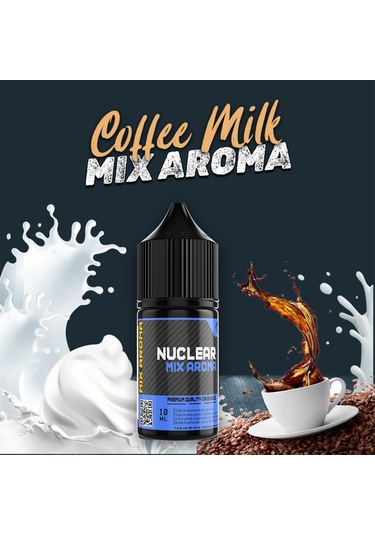 Nuclear Mix Aroma Coffee Milk  Gıda Aroması 10 ML