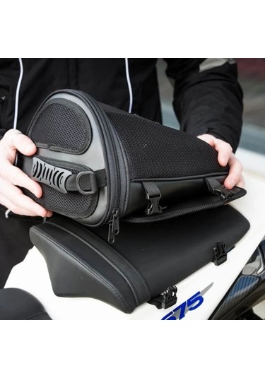 Mts Racing Arka Kuyruk Çantası 7 Litre Siyah