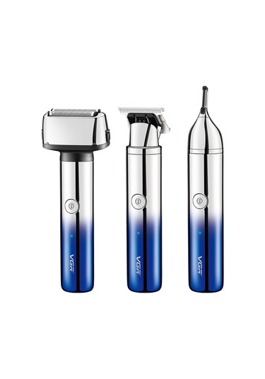 Vkemall Vgr365 3 Lü Şarjlı Erkek Tıraş Makinesi - Sakal, Saç Ve Kaş Kırpma Aleti