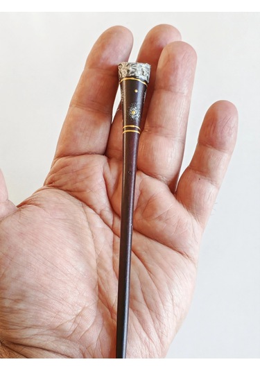 Spiral Dokulu Kokonat Saç Çubuğu Çok Renkli