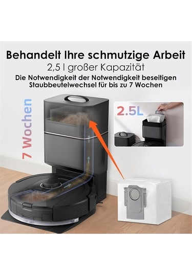 Roborock Q8 Max, Q8 Max+, Q5 Pro, Yedek Parça Aksesuarları Ana Fırça Hepa Filtre Paspas Elektrikli Süpürge Torbası Db Yc İle Uyumludur