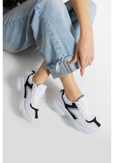 Yüksek Taban Günlük Yürüyüş Spor Ayakkabı Vela Series X210 Siyah