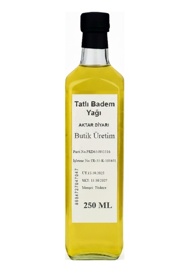 Aktar Diyarı Tatlı Badem Yağı 250 ML