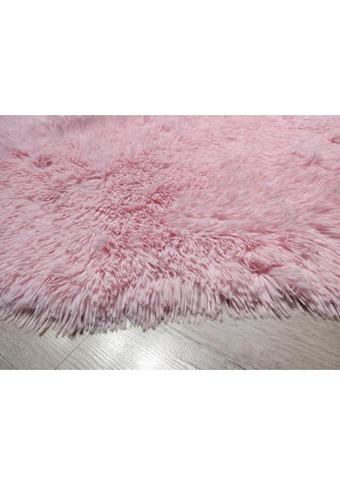 Doğuş Tavşan Tüyü Pembe 2K Post Halı 80 x 140 Cm