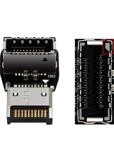 Trendooze Homyl Tip E Usb 3.1 Anakart Bağlantı Paneli, Yeni Tasarım